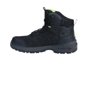 Schwarzer New Balance Sicherheitsstiefel Calibre S3L Gr. 40 mit Reißverschluss.