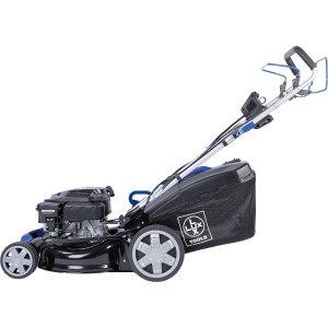 LUX-TOOLS Benzinrasenmäher B-RM-46-AE B, 46 cm Schnittbreite, mit Fangkorb.