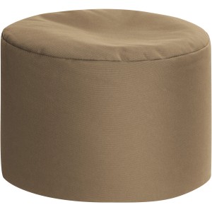 Braunfarbener Sitting Point Hocker Outside, 120 l, ideal für Innen- und Außenbereich.