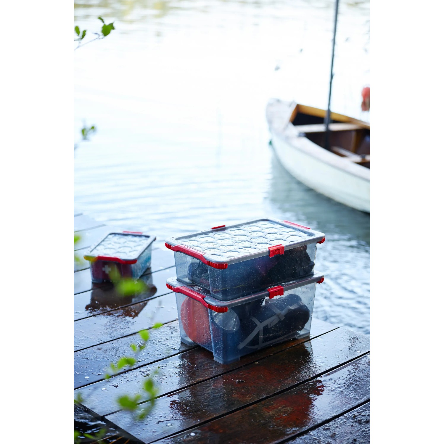 Rotho Box Evo Total 11 l Rot kaufen bei OBI