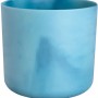 Elho Blumentopf Ocean Collection, Ø 14 cm, Atlantikblau, aus recyceltem Meeresabfall.