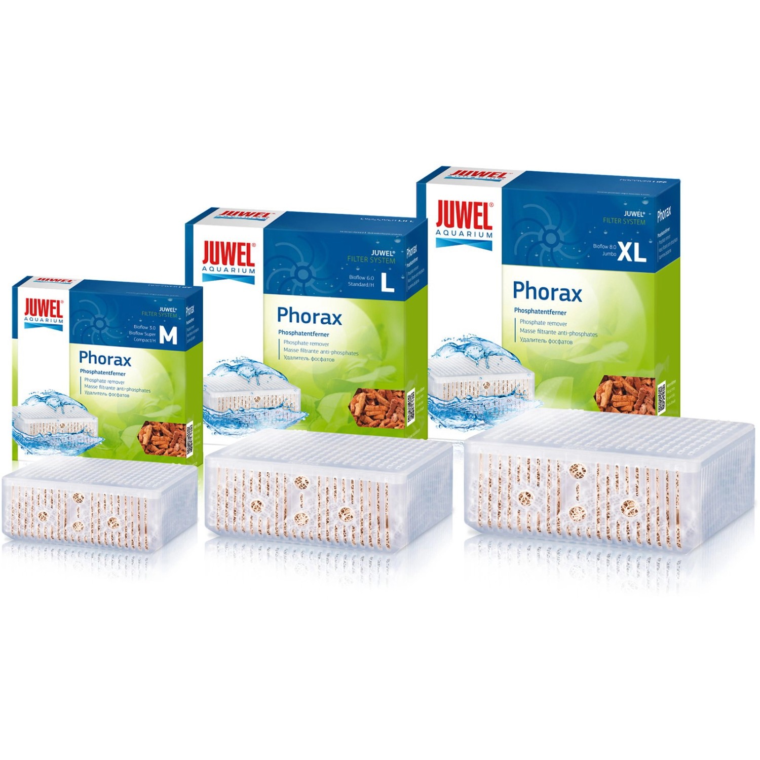 Juwel Phorax 3.0 Compact Aquarium Filtermedium zur Phosphatentfernung in verschiedenen Größen.