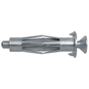 Fischer HM SK Metalldübel 5x37 mm, 4er-Set für Hohlräume in Plattenbaustoffen.