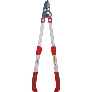 Wolf-Garten Amboss-Astschere Premium Plus Power Cut 900 T, teleskopierbare Gartenschere mit Kraftübertragung.