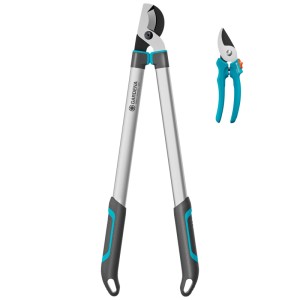 Gardena Astschere-Set EasyCut L Bypass-Schneidprinzip 2-teilig