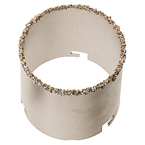 LUX HM-Lochsäge 73 mm für Bohrmaschinen, ideal für Stein, Fliesen und Beton.