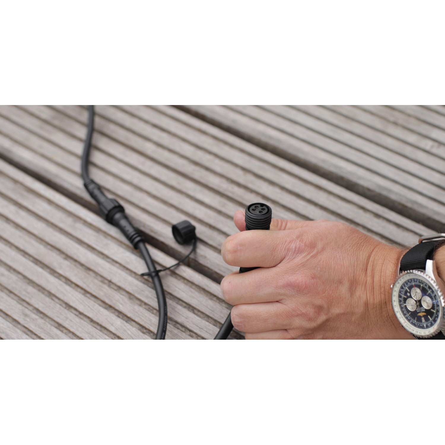 Heissner Teichkabel Smart Light, 4-polig, 10m, für Teichbeleuchtung.