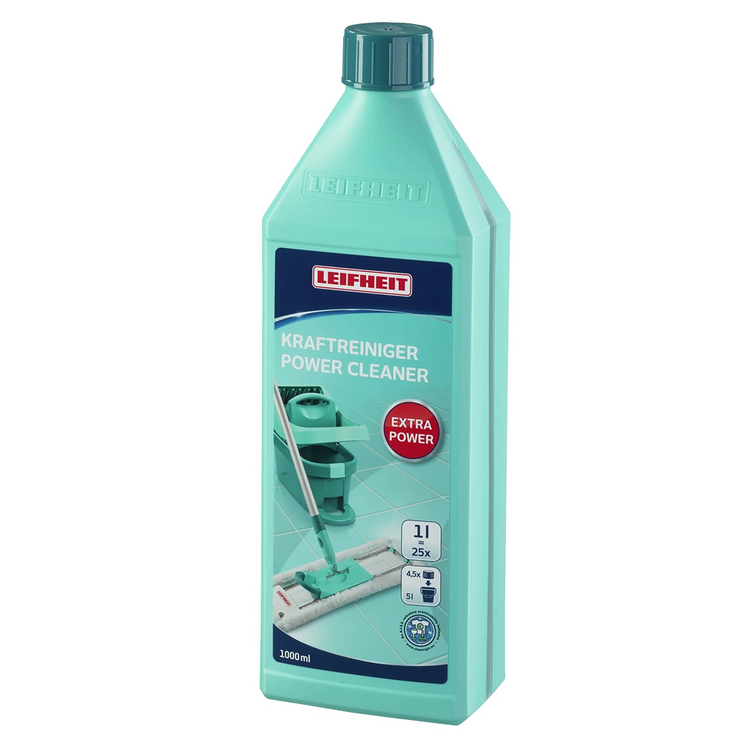 Leifheit Reinigungs-Set Disc Mop Ergo + Power Cleaner Türkis kaufen bei OBI