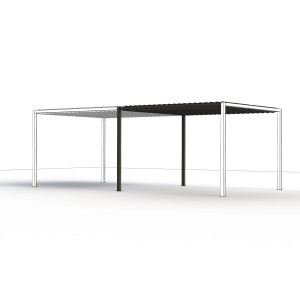 Siena Garden Pergola-Erweiterung Schattenmanufaktur Vivera