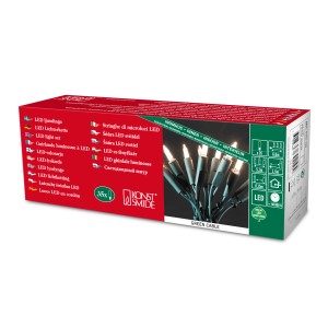 Konstsmide Mini LED Lichterkette mit 35 warmweißen LEDs für den Innenbereich.