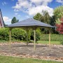 Karibu 4-Eck-Pavillon Bever 2 aus Holz, kesseldruckimprägniert, für den Garten.