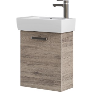 Pelipal Waschbeckenunterschrank Quickset 313 Sanremo Eiche 45 cm