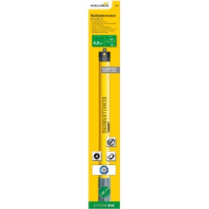 Schellenberg Rollladenmotor Plus Mini 6 Nm im gelben Karton, geeignet für Rollläden bis 4 m².