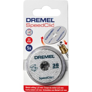Dremel EZ SpeedClic Metalltrennscheibe, 5er-Pack für Miniaturwerkzeuge.