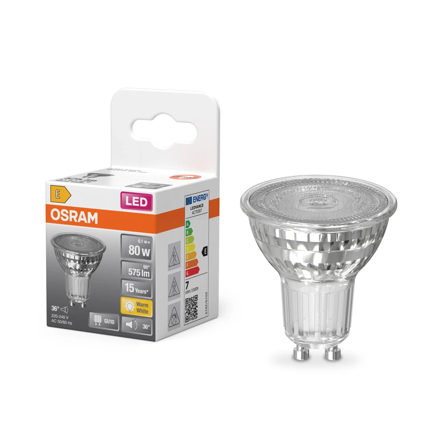 Osram Leuchtmittel GU10 2.700 K 575 lm 6,1 W_3