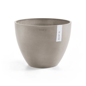 Ecopots Pflanztopf Antwerp Braungrau 40 cm