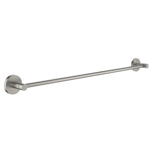 Grohe QuickFix Badetuchhalter Start Supersteel, 654 mm, aus Metall.