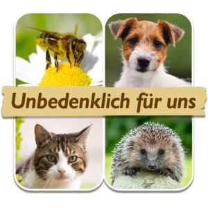 Symbolbild: Neudorff Azet Herbst Kali ist unbedenklich für Bienen, Hunde, Katzen und Igel.