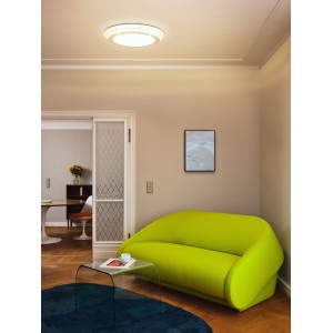 Osram LED-Deckenleuchte Orbis Spiral Layer Round Weiß Ø 50 cm