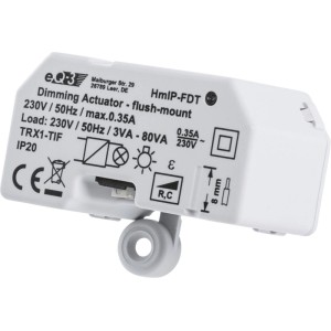 HmIP Dimmaktor Unterputz Phasenabschnitt für Smart Home Beleuchtung