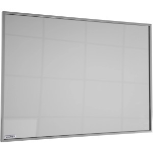 Vasner Spiegel-Infrarotheizung Zipris S, 700 W, 60x120 cm, Titanrahmen. Elektrische Heizung mit Spiegel.