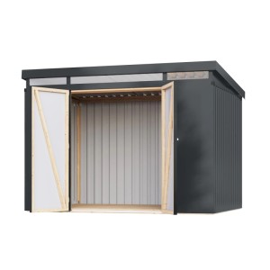 Karibu Metallgerätehaus Neos 3 Anthrazit