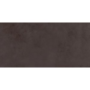 Terrassenplatte Feinsteinzeug Moon Chocolate, 60x120 cm, matte Oberfläche.