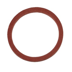Rote Kirchhoff Vulkanfiber Dichtung, 21 x 25 mm, 3er-Set für Wasser- und Heizungsanschlüsse.