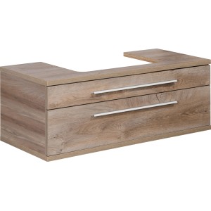 Fackelmann Waschbeckenunterschrank Stanford Eiche Natur 110 cm