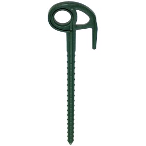 Garantia Bodenanker für Pflanztunnel Sunny, Kunststoff, grün.