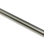 Gardinia Gardinenstange Memphis, Edelstahl, 16 mm Durchmesser, 120 cm Länge.