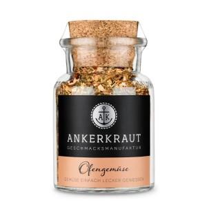 Ankerkraut Ofengemüse Gewürzmischung im Korkenglas, 90g. Küchenkräuter für leckeres Gemüse.