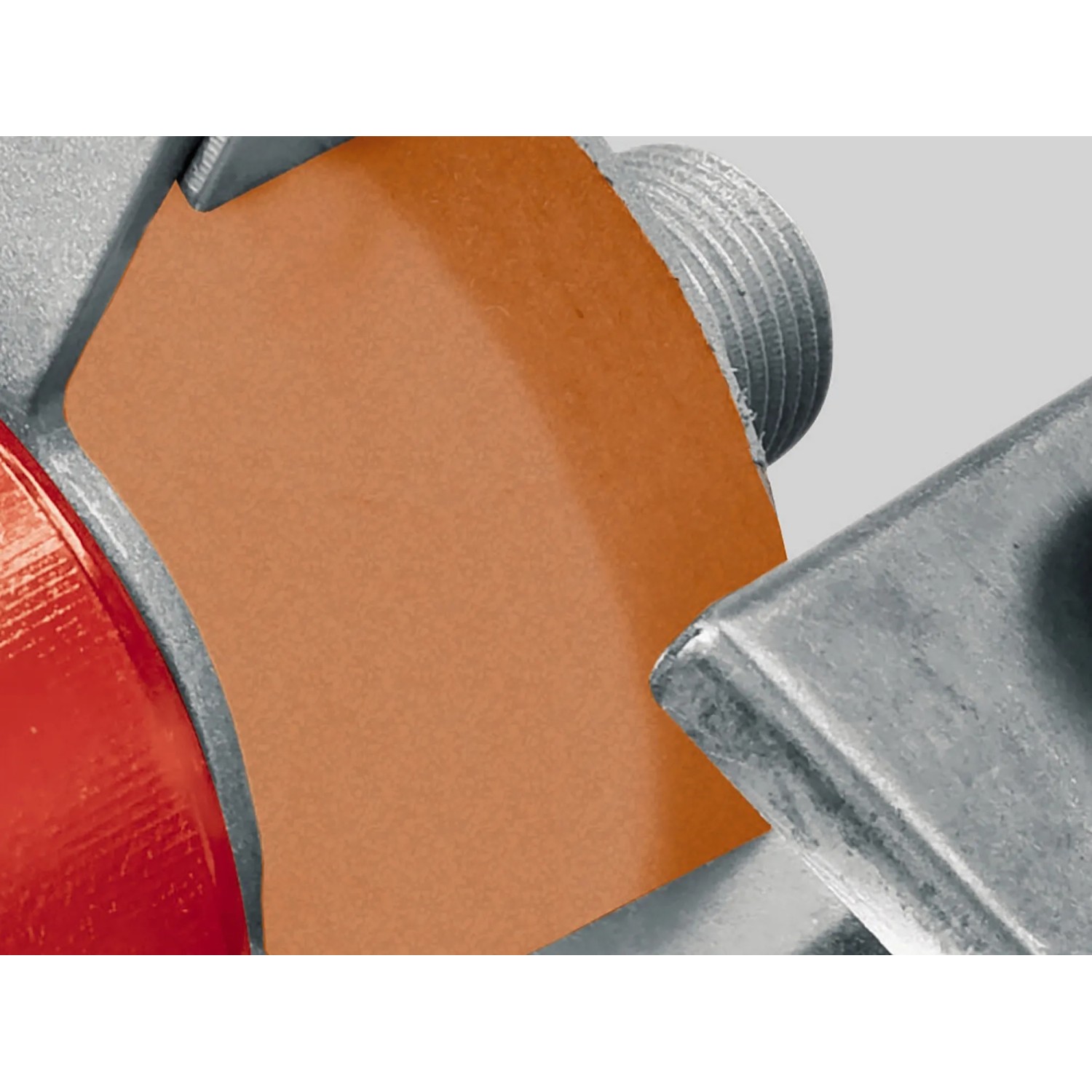 Einhell Keramik Schleifscheibe 75mm für Doppelschleifer, Detailaufnahme.