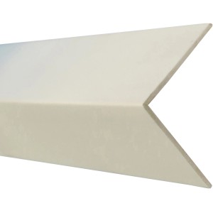 Winkelleiste Hartschaum Weiß 30 mm x 30 mm Länge 2500 mm