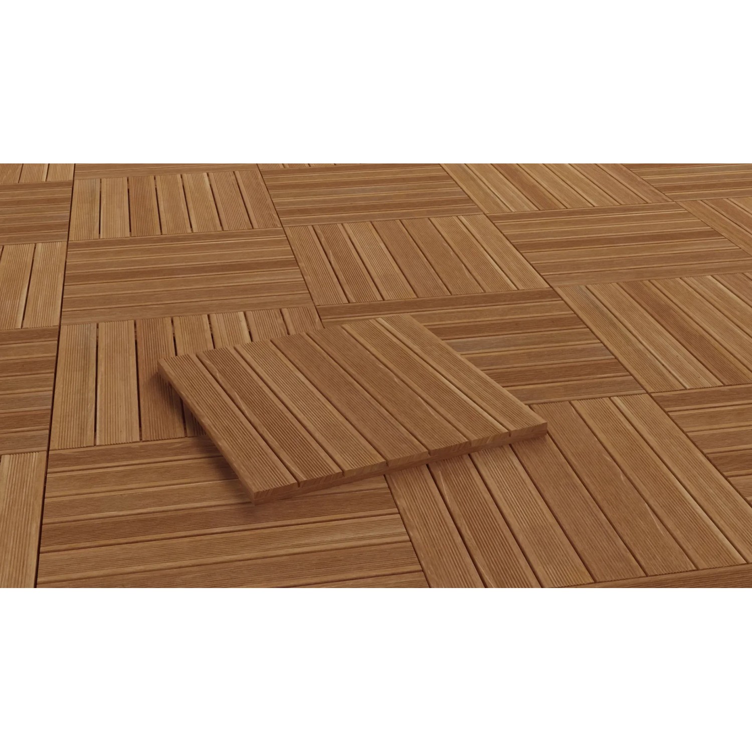 Holzfliese Bangkirai 50cm x 50cm FSC kaufen bei OBI