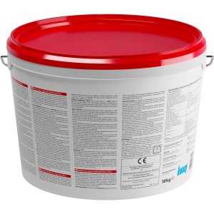 Eimer Knauf Rotband Flächenspachtel Plus, 10 kg, gebrauchsfertige Spachtelmasse für glatte Wände.