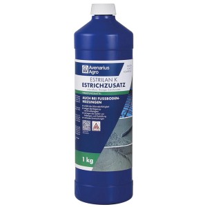Estrilan K Estrichzusatz, 1 kg Flasche, für Trockenmörtel und Fußbodenheizung.