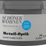 Schöner Wohnen Metall-Optik Silber, 1 l Dose Effektfarbe glänzend.