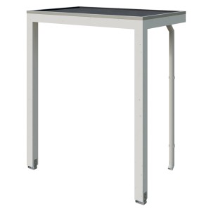 Skan Holz Vordach Fehmarn 200 cm x 125 cm Weiß