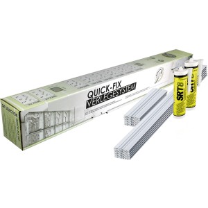 Quick Fix für 50 Glassteine 19 cm x 19 cm x 8 cm