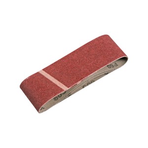 LUX Schleifband 75x533 mm, K60, für Bandschleifer. Zum Schleifen von Holz, Metall und Farbe.