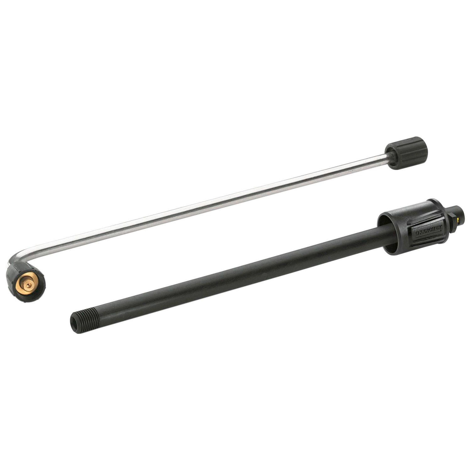 Kärcher Winkelstrahlrohr für Hochdruckreiniger, ideal für Dachrinnen und schwer zugängliche Stellen.