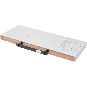 Weißes Duraline Wandboard XL4 (60 cm) mit Montagebügel zur unsichtbaren Befestigung.