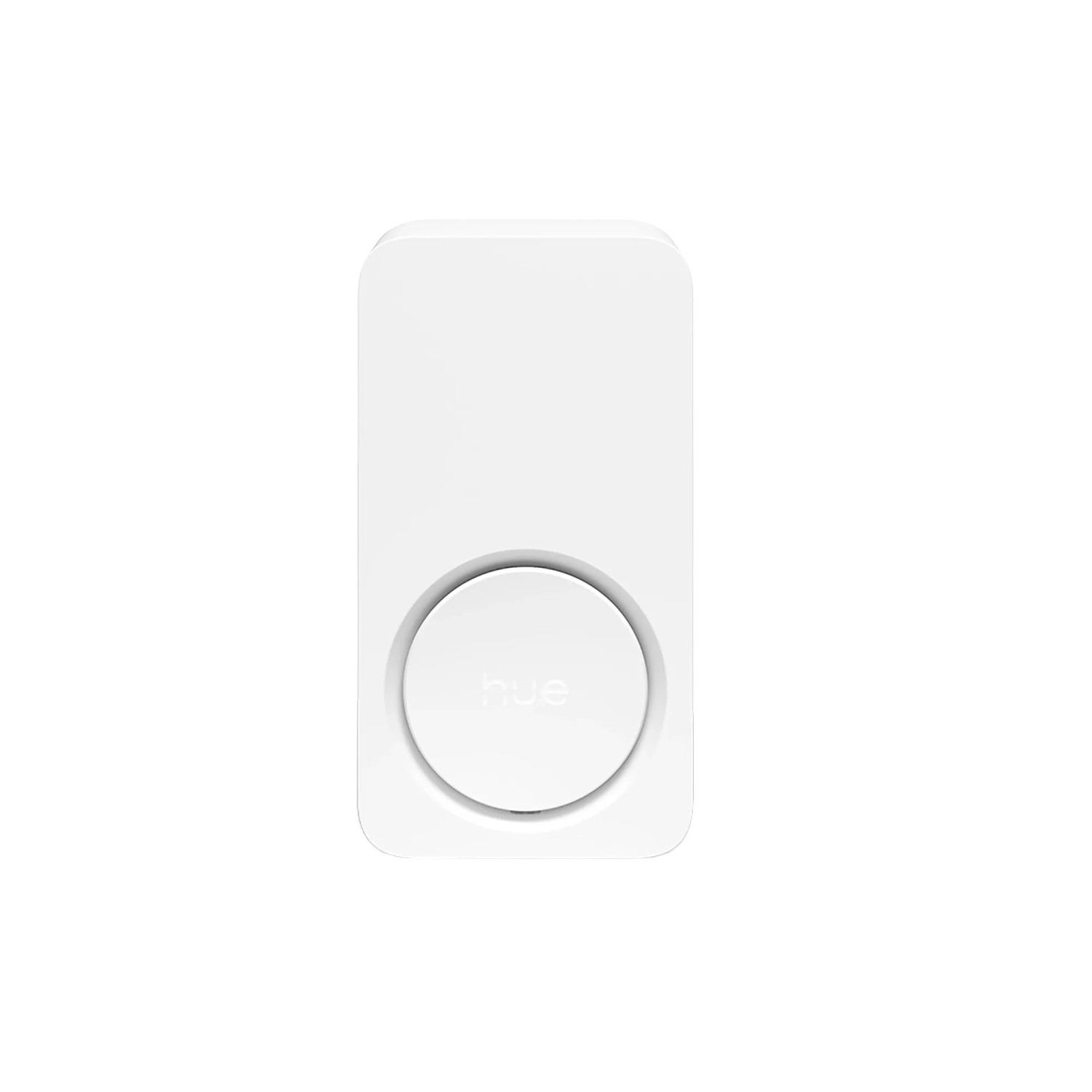 Weiße Philips Hue Secure Indoor Sirene zur akustischen Alarmierung im Smart Home.