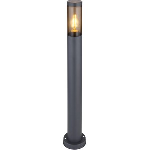 Globo Außenleuchte Boston Edelstahl Anthrazit 80 cm