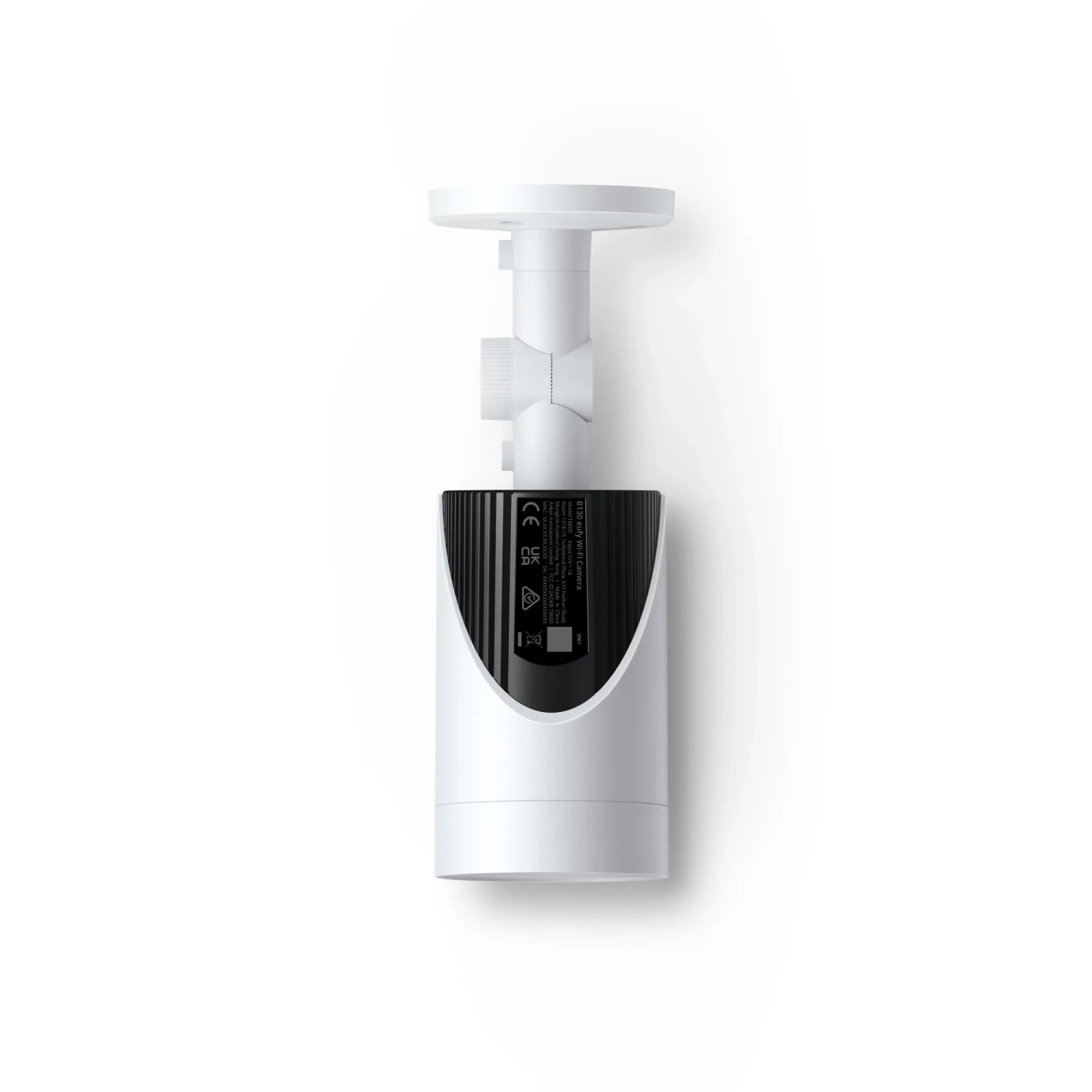 Eufy E330 KI 4K Überwachungskamera mit Netzstrom, weiße Zusatzkamera für mehr Sicherheit.