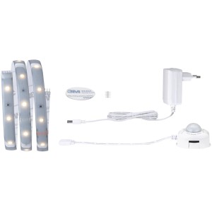 Paulmann MaxLED Night Comfort Set: LED-Streifen, Sensor, Netzteil für Einzelbett-Beleuchtung.