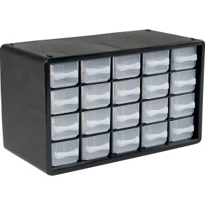 LUX-TOOLS Sortierkasten mit 20 Schubladen