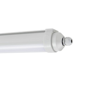 Eglo LED-Feuchtraumleuchte Easy Fix 60 cm Grau