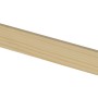 Fichte Flachleiste, 5x19x2400 mm, ideal für Bastelarbeiten und Innenausbau.